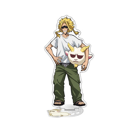 My Hero Academia Animal Beach Ball Ver 15CM Double Sided Acrylic Stand keychain 2026 New Anime Stand Dabi Deku Desk Decor Gift