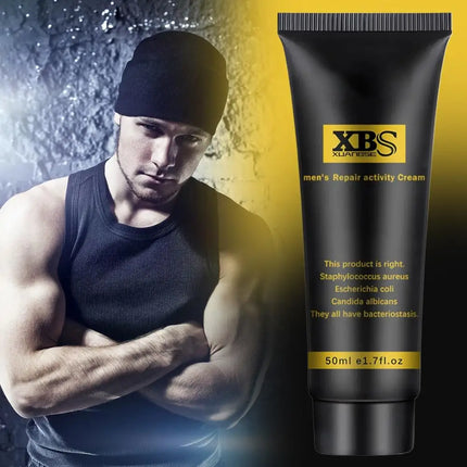 50ml XBS Men's Ointment Private Part Massage Essential Oil for Male Exercise Private Care Ointment for Male Workout