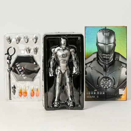 ZD Toys Iron Man Mark MK 1-7 17 21 42 43 45 46 85 Tony Stark Collectible Model Doll Action Figure Toy