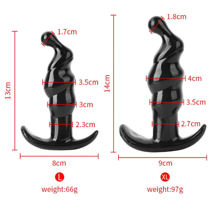 Huge Anal Plug Female Tail Vagina Insert 4 Size Wearable G-Spot Stimulate Dilator Prostate Massager Tool Intimate Things Sex Toy