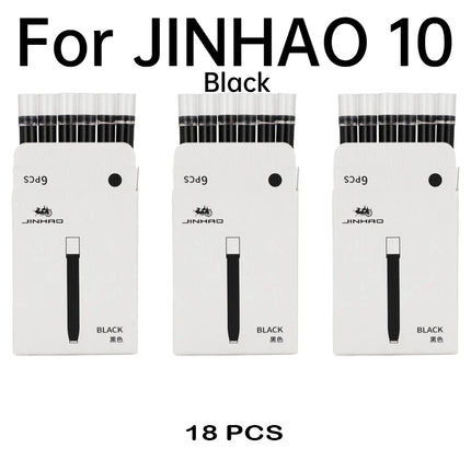 Jinhao 5/10/15 pcs Color Ink Cartridge Refill Fountain Pen Office School Student Stationery Ink Supplies Fountain Pen Ink