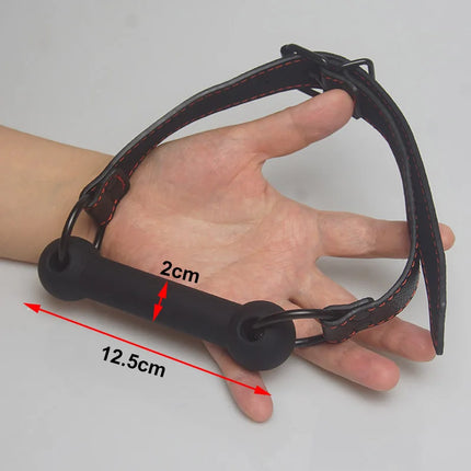 Silicone BDSM Open Mouth Gag Bondage,Role Pay Slave Gags Restraints,Puppy Play Petplay,Sex Toys For Couples,Adult GAMES