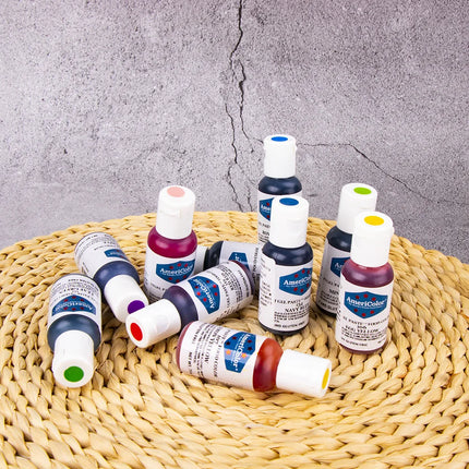 Americolor 22 colors Food Grade Dyeing Pigment Crystal Colorant Epoxy DIY Candle Soap Coloring Handmade Crafts Pigment