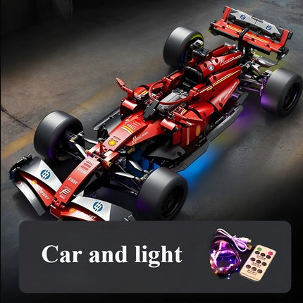 Technical racing cars, racing car models, 1:10 DIY super sports car building block puzzle toys, children's and adult gifts