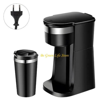 M7DF European 220V Coffee Maker With Affixed Cup ABS Plastic Fast Boil Technology Perfect For Home And Workplace