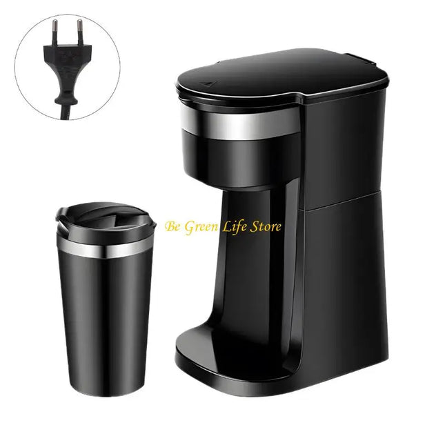 M7DF European 220V Coffee Maker With Affixed Cup ABS Plastic Fast Boil Technology Perfect For Home And Workplace