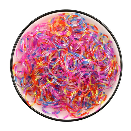 600pcs+ Loom Rubber Band Refill Kit in 31 Colors Bracelet Making Kit for Kids Weaving DIY Crafting Gift with  Loom Bands Toys