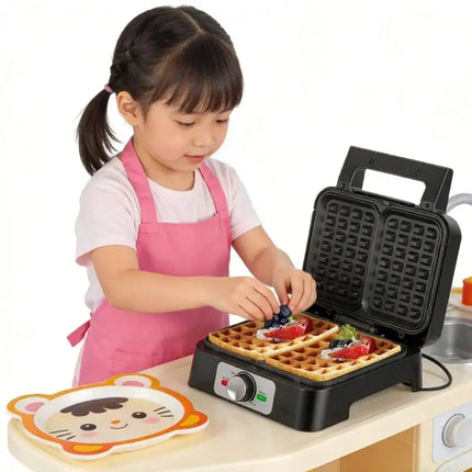 D0AB Household Iron Baking Pan Breakfast Baking Machine Small Pancake Maker