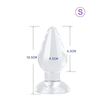 Big Anal Beads 7.5cm Soft Prostate Massager Anal Plug Huge Size Anus Stimulator ButtPlugs Erotic Sex Toys For Man Woman Shop