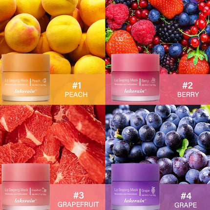 Lip Sleeping Mask Nourishing Overnight Lip Treatment Vitamin C Moisturizer Butter Hydrating Dry Flaky Lips Skin Care