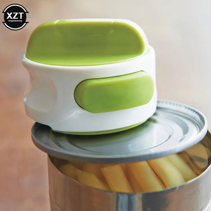 Portable Manual Can Opener Stainless Steel Bottle Opener Cap Wringer Kitchen Gadget Multi-purpose Labor-saving Can Opener