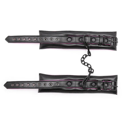 SM Sex Handcuffs Ankle Cuffs  Bdsm Collar Adult Toys  Bdsm Bondage Set Exotic Accessories Sex Toys Adult Games