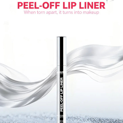 6 Color Peel Off Lip Liner Matte Waterproof Lip Gloss Long Lasting Transfer Proof Nourishing Formula for Comfortable Wear Beauty