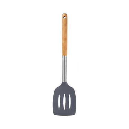Silicone Cooking Utensil Set Heat Resistant Non Stick Cookware Spatula Shovel Kitchenware Measuring Spoons Baking Tool Set