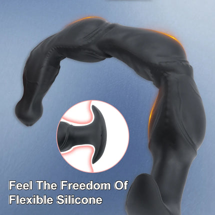 Anal Plug Soft Silicone Anal Butt Plug Stimulator Adult Sex Toys for Men Women Prostate Massager G-Spot Anal Dilation Trainer