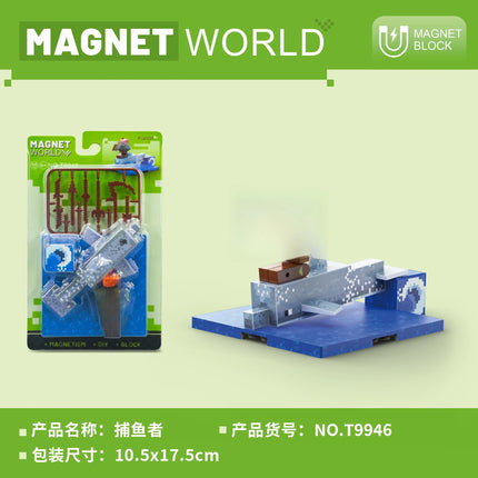 Building Blocks Zoo Magnetic World Series Educational Puzzle Toys for Boys & Girls Children's Playset gift