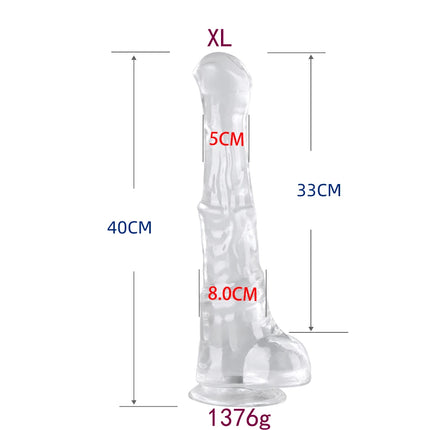 Horse Animal Simulation Dildos With Strong Suction Cup Soft Anal Plugs Fake Monster Penis Huge Manual Vibrator Sex Toys For Gays