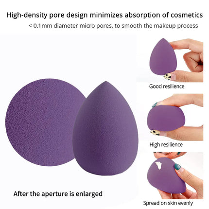 1/4/8pcs makeup sponge blender beauty egg blow cosmetic soft foundation sponges powder blow female make up accessories beauty to