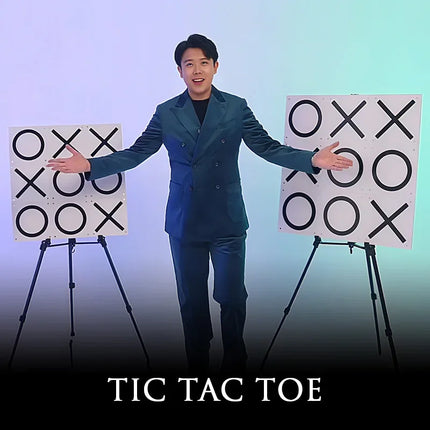 Magic Props New Version Tic-Tac-toe Prophecy Nine-Square Grid Mind Game Tic Tac Toe Stage Magia Props