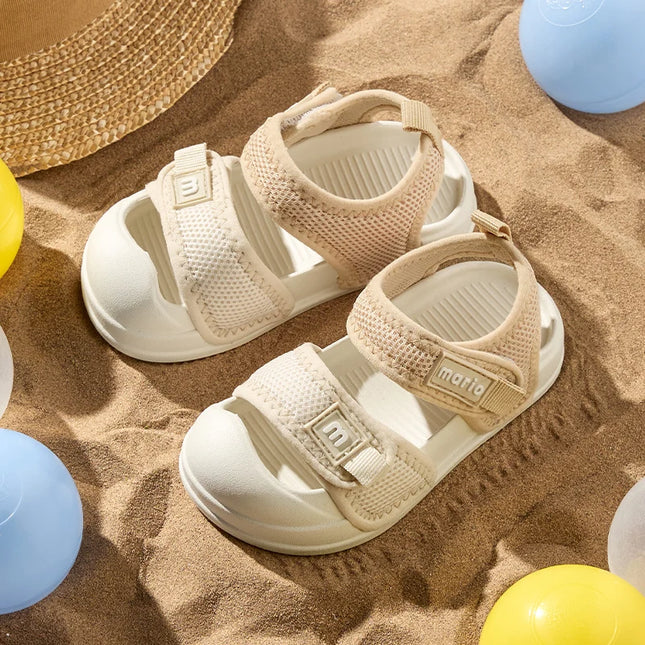 Cheerful Mario Children's Sandals Boys Girls Outdoor Sport Sandals for Kids