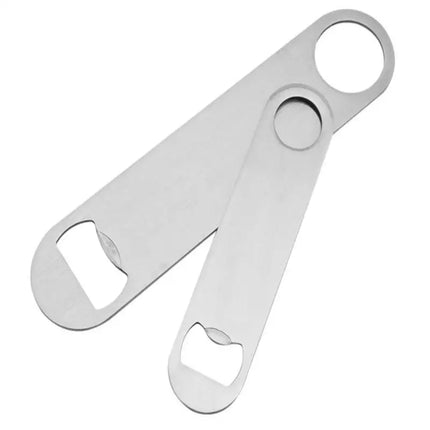 3 Size Durable Beer Bottle Opener Stainless Steel Flat Speed Bottle Cap Opener Remover Bar Blade Kitchen Tool Beer Party Supplie
