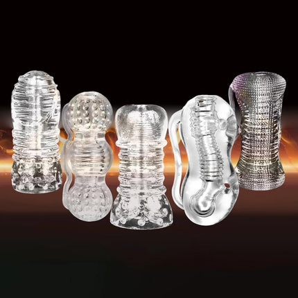 1Pc Silicone Penis Trainer Vagina Masturbation Products Man Sex Toys Men Endurance Exercise Stretcher Adult Sex Toys