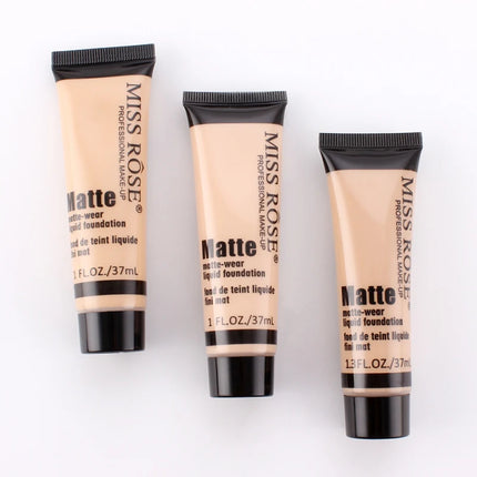 Matte Liquid Foundation Concealer BB Cream Silky Moisturizing Long-wearing Face Contouring Brighten Skin Tone Makeup Waterproof