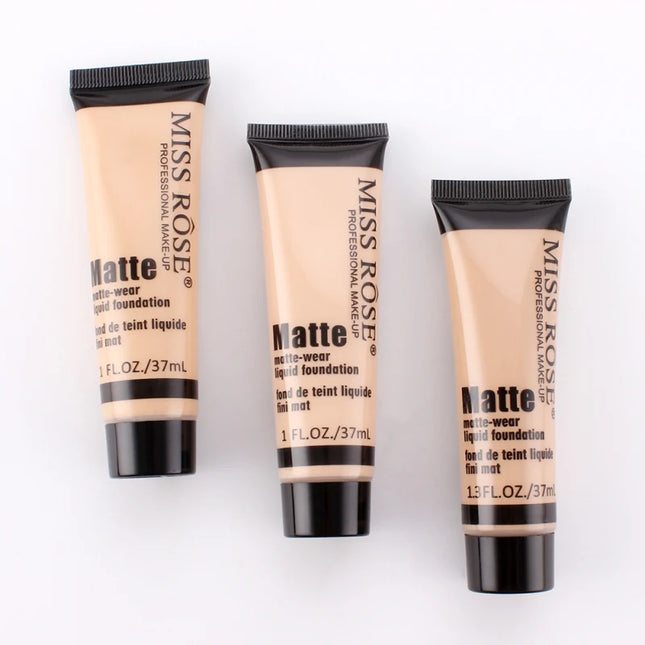Matte Liquid Foundation Concealer BB Cream Silky Moisturizing Long-wearing Face Contouring Brighten Skin Tone Makeup Waterproof