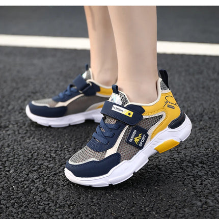 Single Net Children's Shoes Boys Sneakers Summer Breathable Non-slip Surface Girls Casual Tennis Sports Running Outdoor Shoes