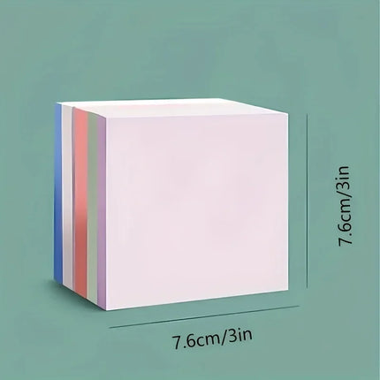 1pc/3pcs 100Sheets Morandi Sticky notes Pads Posits Stationery Paper Stickers Posted It Memo Notepad Notebook School Office