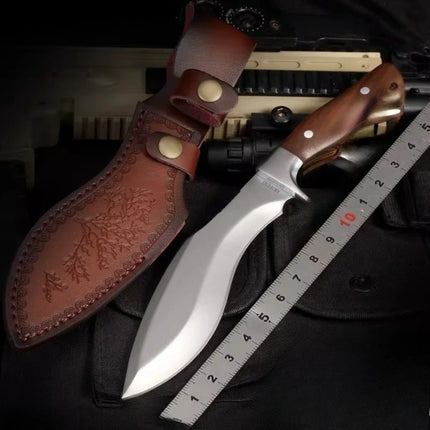 Stainless steel butcher knife with a handle sharp meat knife used for cutting bones boning knife professional kitchen chef knife