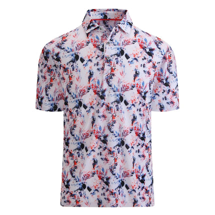 Hawaii Men's Polo Shirt 3d Animal Print Short Sleeve Golf T-Shirt Fashion High Quality Men Clothing Street Designer Polo T-Shirt