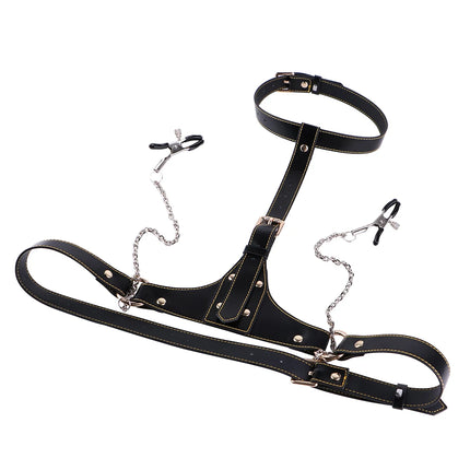 QKKQ Erotic Chest Binding Strap On Belt Breast Bondage Breast Binder BDSM Sex Toys For Couple Flirting Sexy Pleasure Accessory