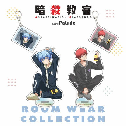 Assassination Classroom Anime Acrylic Stand Nagisa Shiota Karma Akabane Room Wear Figure Keychain Desktop  Toy Gift