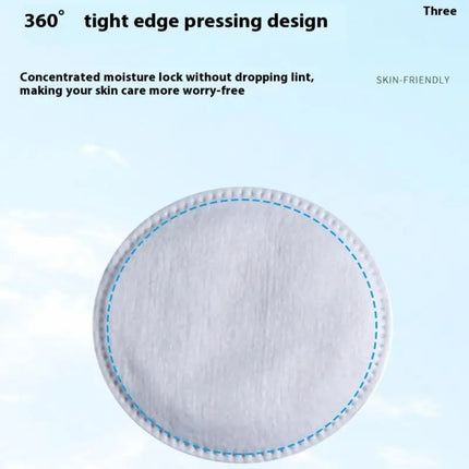 100pcs Cotton Pads Disposable Clean Cottons Face Nail Polish Remover Round Soft Face Cleansing Remover Pads Makeup Tools