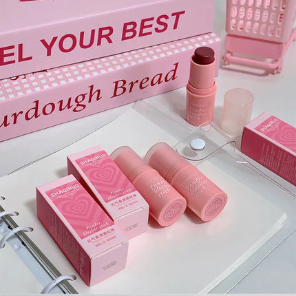 Velvet Matte Smooth Blush Stick Long-lasting And Low Saturation Natural Makeup Effect And Easy To Apply