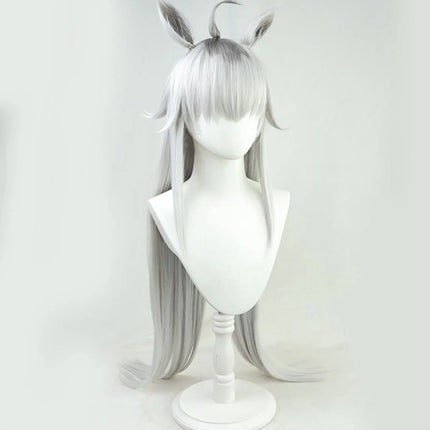 Uma Musume Pretty Derby cosplay Oguri Cap wig Anime Party Ears Tail synthetic heat-resistant Wig