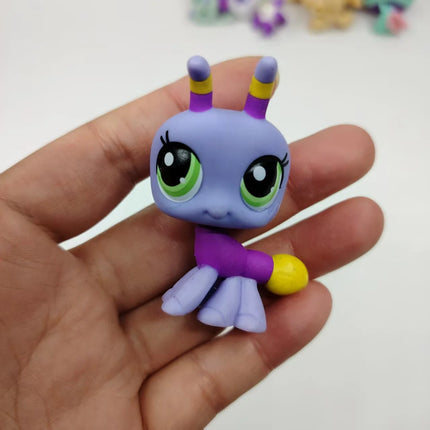 Original LPS Pet Toys Cute Animal Can Shake Head Kitten Collection Toys for Girls Christmas Birthday Gift