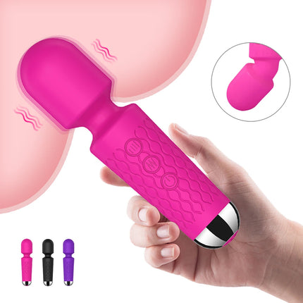 20 Modes AV Stick Vibrator Sex Toys For Women Clitoral Stimulation Massager G Spot Vibrator Masturbators Sexy Toys Adult Product