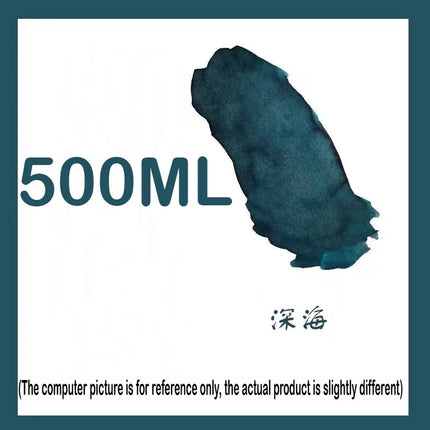 500/50ml 24 Colors Fountain Pen Ink Dip Pen Bottled Ink Refill Cartridge Writing School Supplies Stationery For JINHAO HONGDIAN