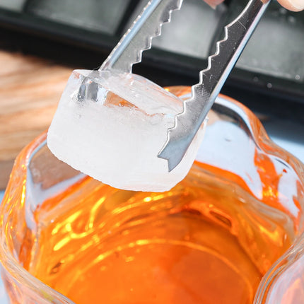 Silicone Ice Cube Mold Reusable Square Ice Cube Molds with Lid Whiskey Cocktail Freezer DIY Ice Maker Barware Kitchen Gadgets