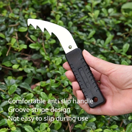 1PCS Manual Garden Weeding Tool Soil Loosener Mulching Lawn Care Weeder For Narrow Wall Cracks Corner Weed Removal