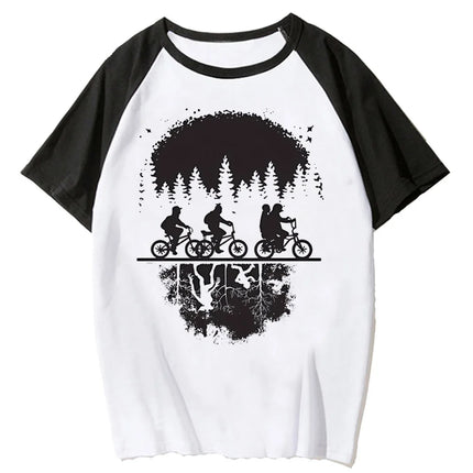 Eddie Munson The Demogorgon T Shirt Women Cannibal Flower Monster Graphic T Shirts Gothic Fashion Vintage T-shirts