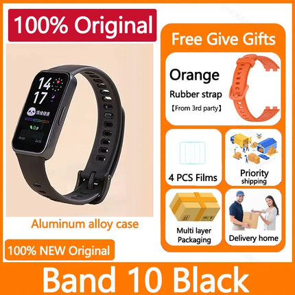 2025 New Original Huawei Band 10 Smartwatch,Compatible with IOS & Android,Sleep Tracking,Health monitor,14 days battery life,