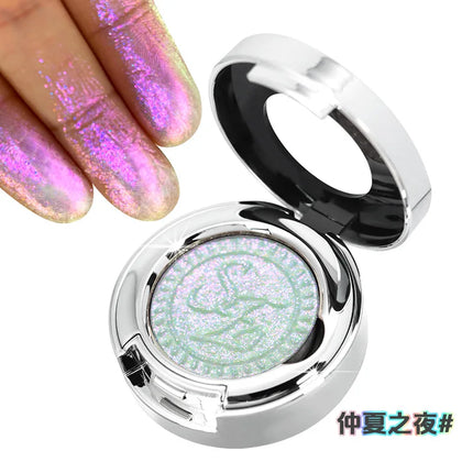 Sheeneffect Chameleon Eyeshadow Long Lasting Super Shimmering Single Color Delicate High Gloss Shiny Pearl Flash Eye Makeup