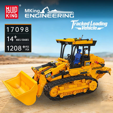 Mould King 17098 Technical Car Toys The RC Crawler Loader Building Block Assembly Enginerring Truck Brick Set Kid Christmas Gift