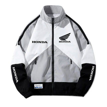 2026 Honda New Men's Jacket - Windproof Coat - Hip-Hop Street Style Jacket - Racing Suit - Women's Zipper Trendy Brand Coat