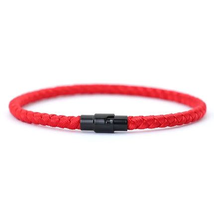 Grade A Keel Rope Bracelet Men Women Lucky Red Thread Bracelet Attract Micro Magnetic Couple Bracelet Wealth Prosperity Brazalete