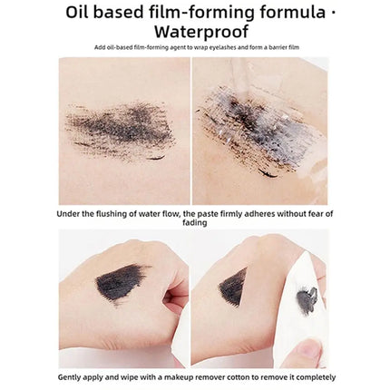 Eyelash Primer Thick Thin Curling Shape Natural Long Lasting Mascara With Thread 3D Brush Head Women Make Up