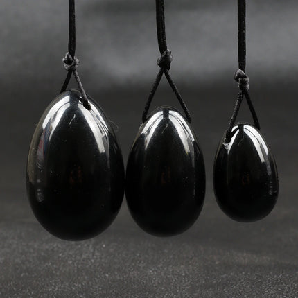 Wholesale Drill Jade Egg Set Quartz Massage Wand Crystal Stone Yoni Ball Pelvic Kegel Exercise Tool Tightening Vaginal Muscle